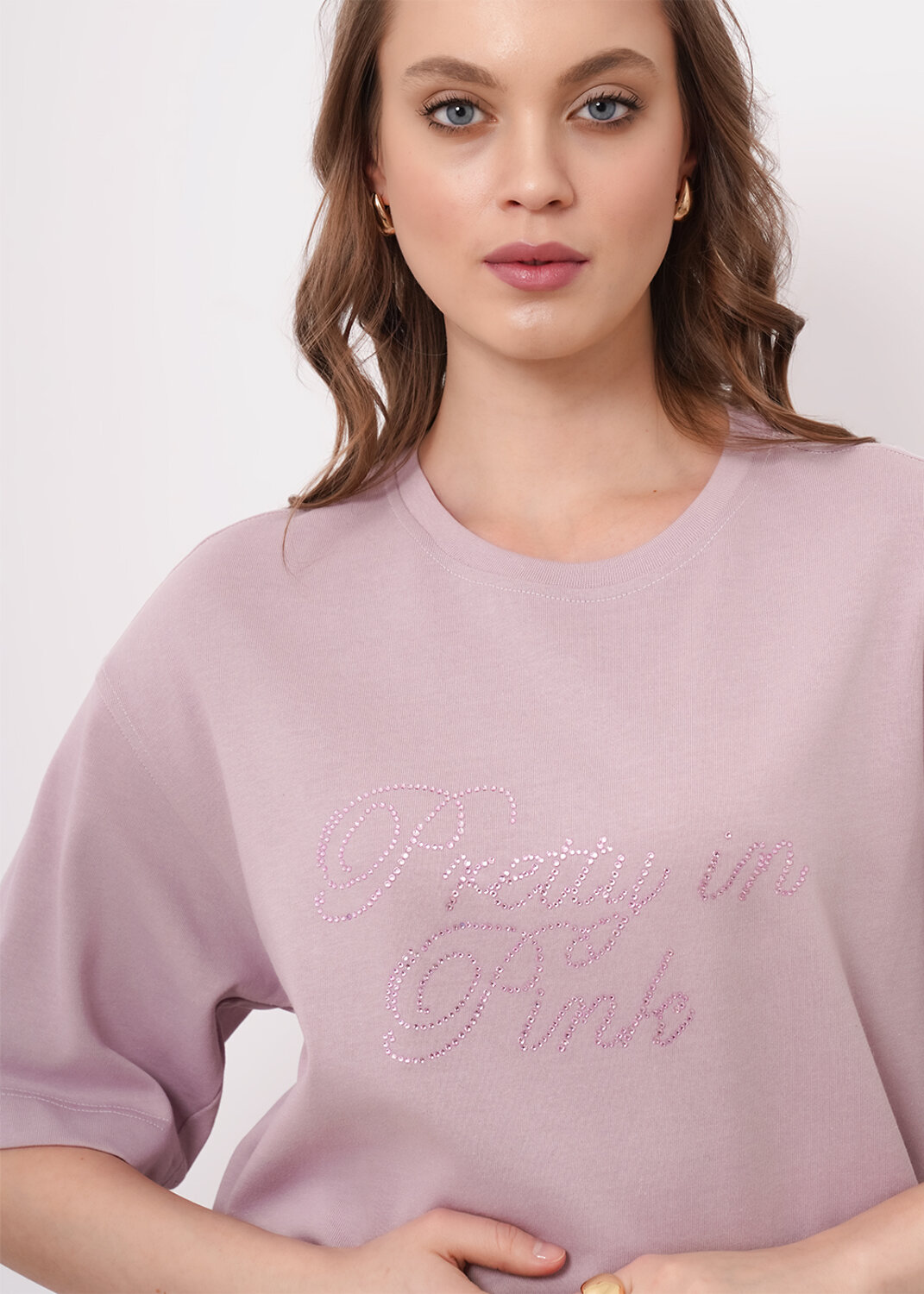 CLEVER Футболка 579008 267060кдт_п св.розовый