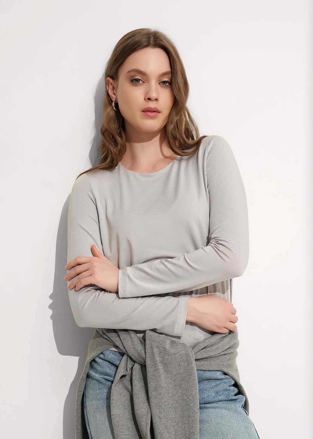 CLEVER Фуфайка 579012 367065тл св.серый