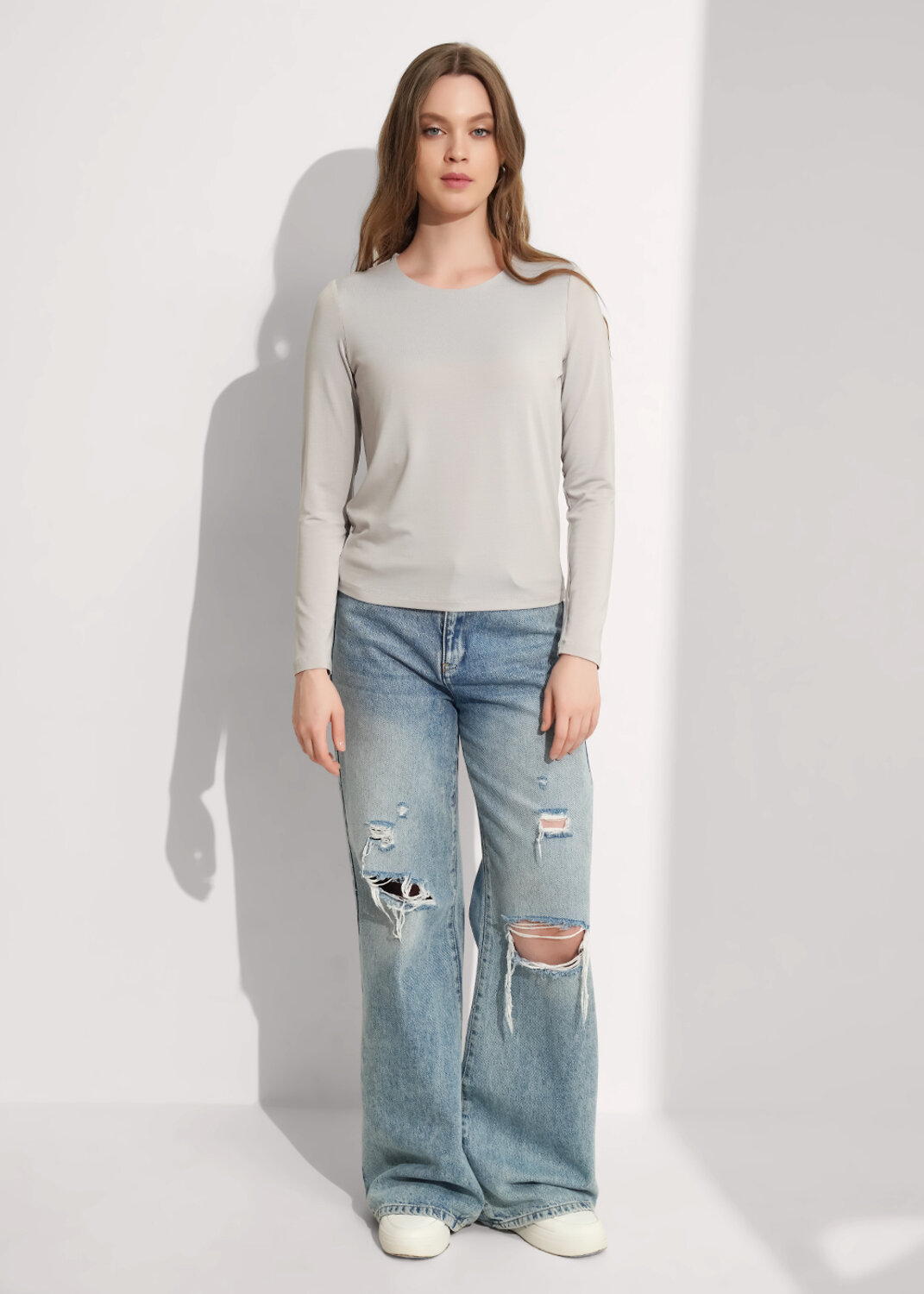 CLEVER Фуфайка 579012 367065тл св.серый