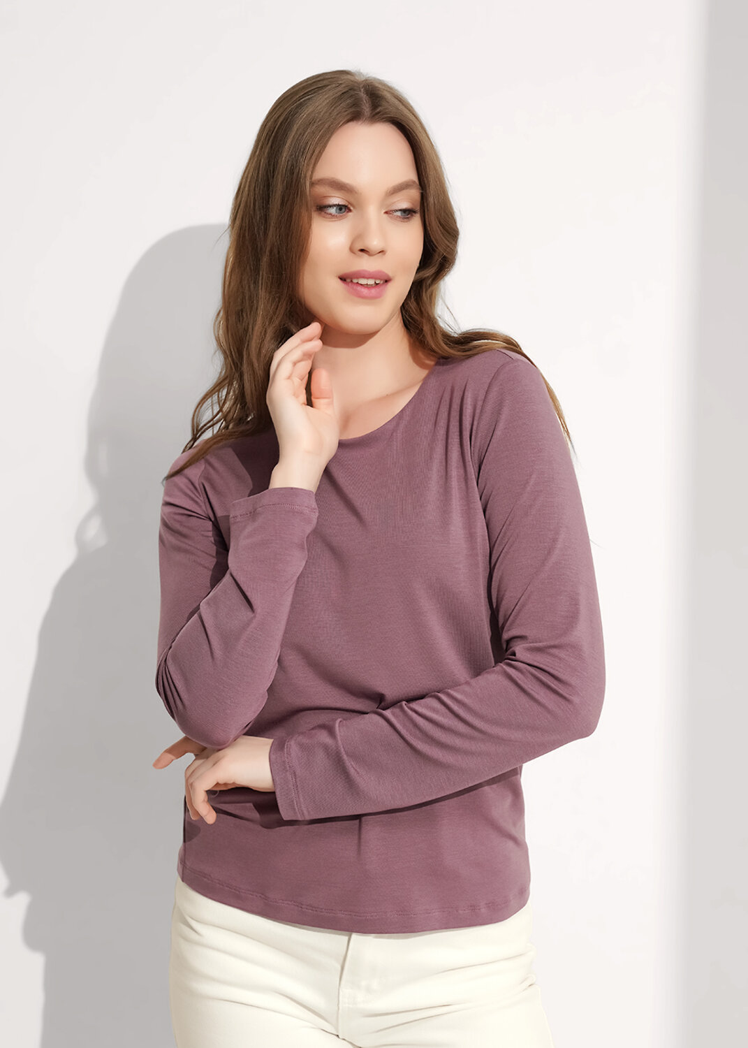 CLEVER Фуфайка 579013 367065тл сливовый