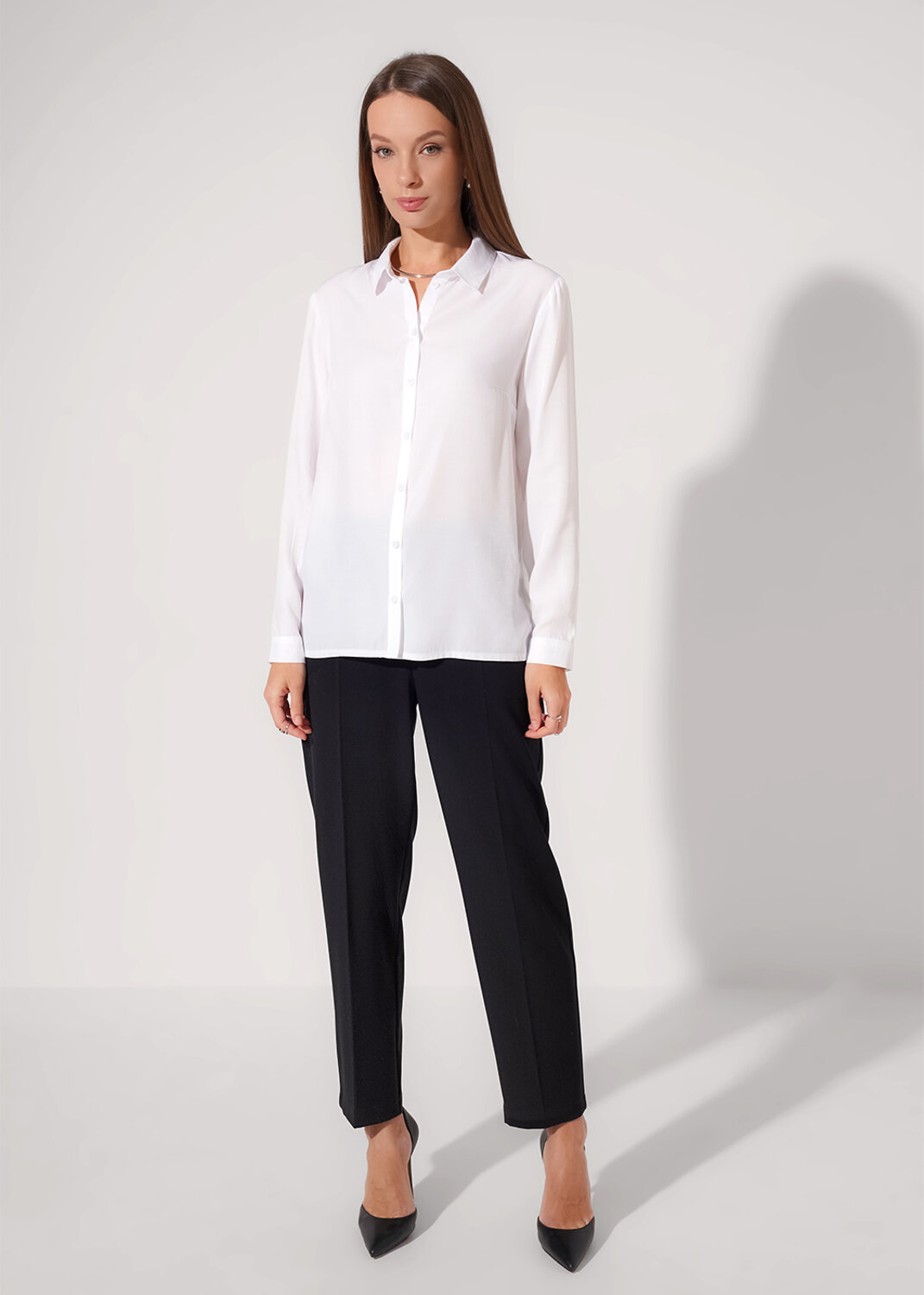 CLEVER Блузка 579016 363260шп молочный