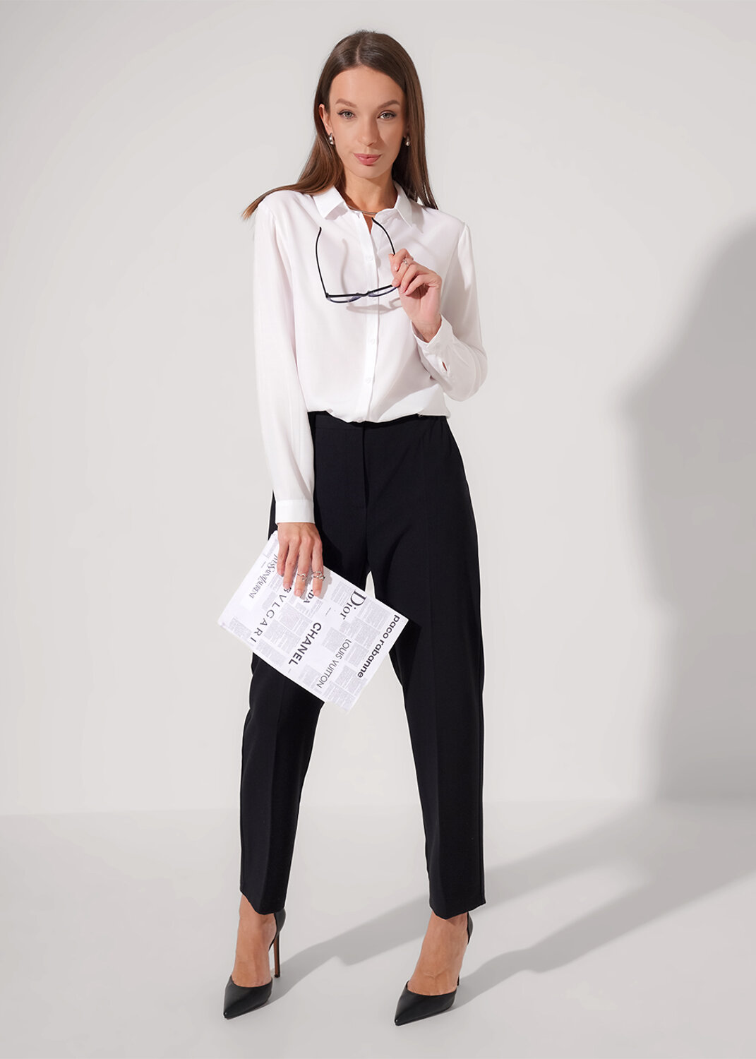 CLEVER Блузка 579016 363260шп молочный