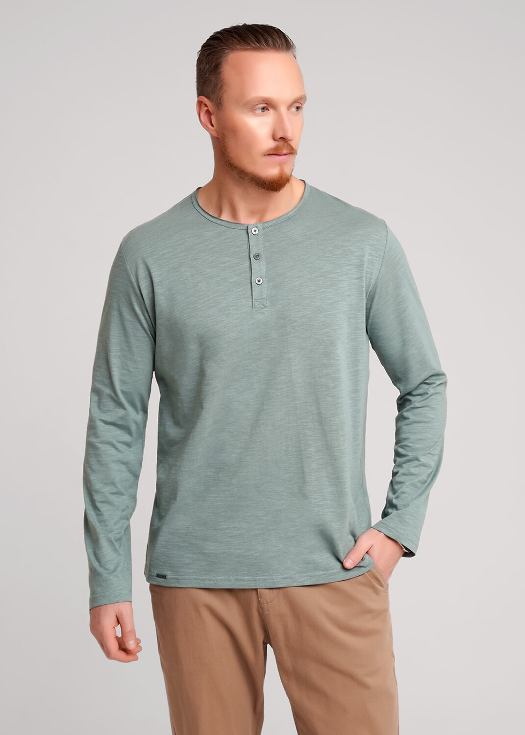 CLEVER Джемпер 579032 662639о maxi зелёный