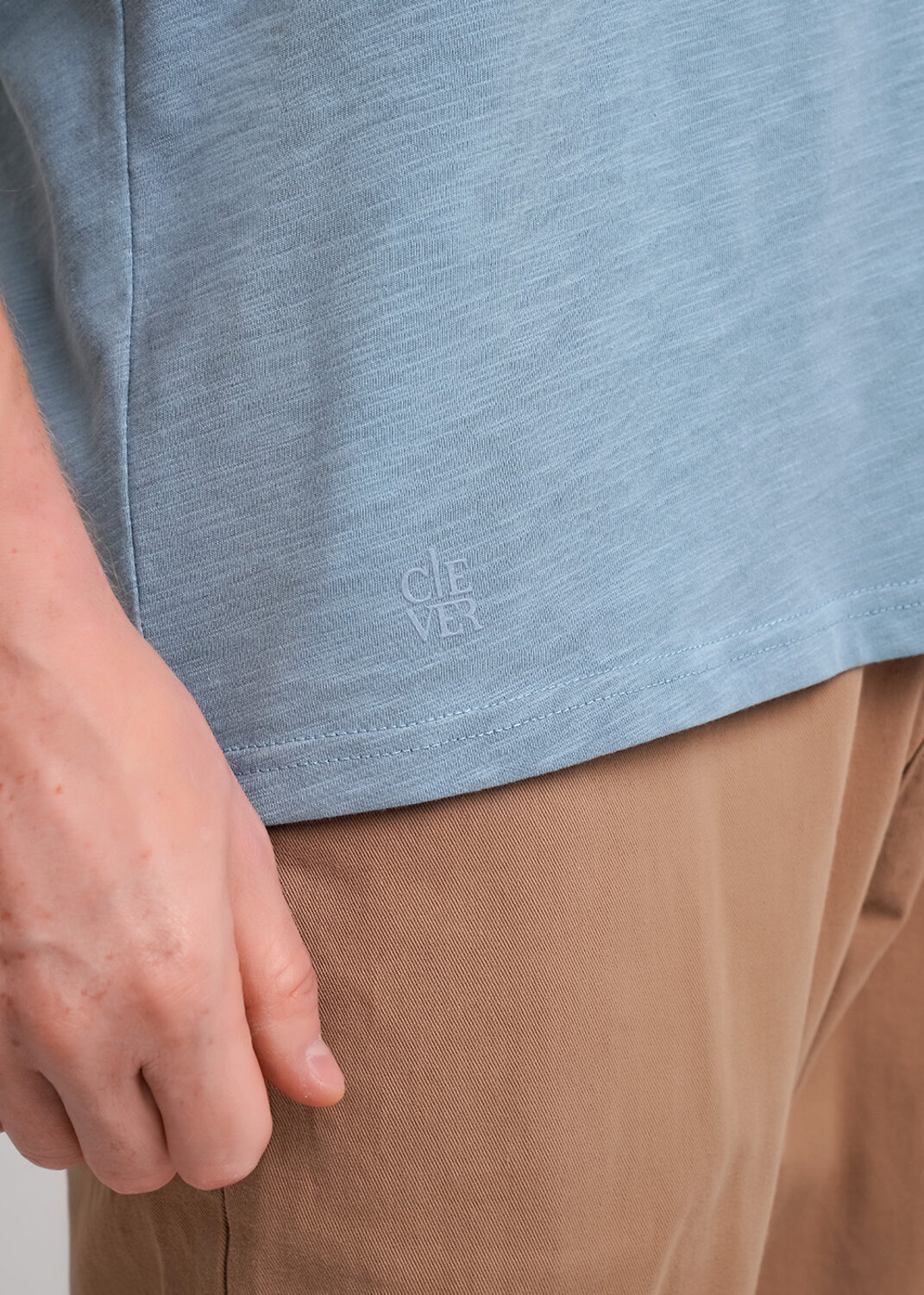 CLEVER Футболка 579045 662640о maxi_п т.голубой