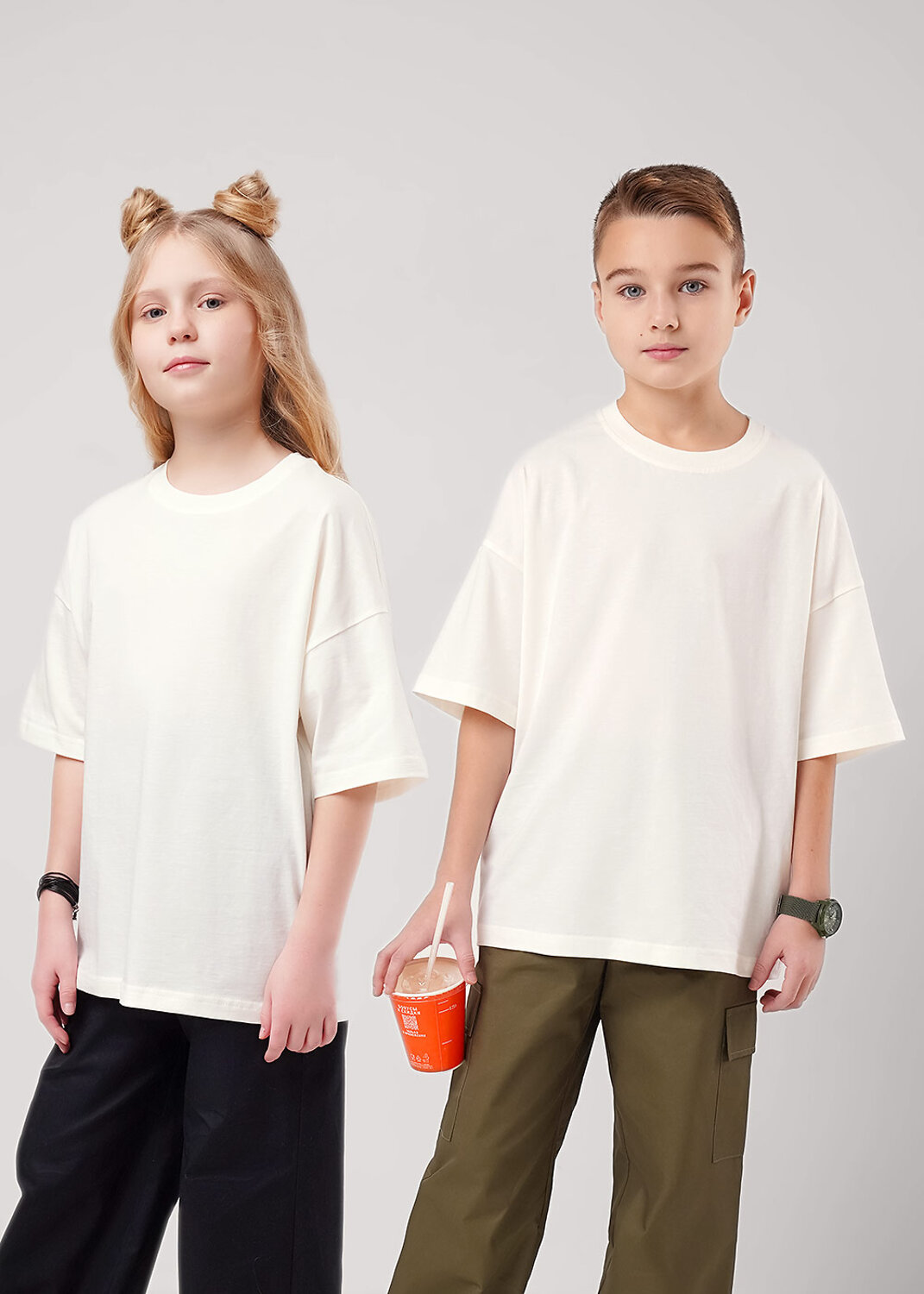 CLEVER Футболка 579063 866864кд молочный