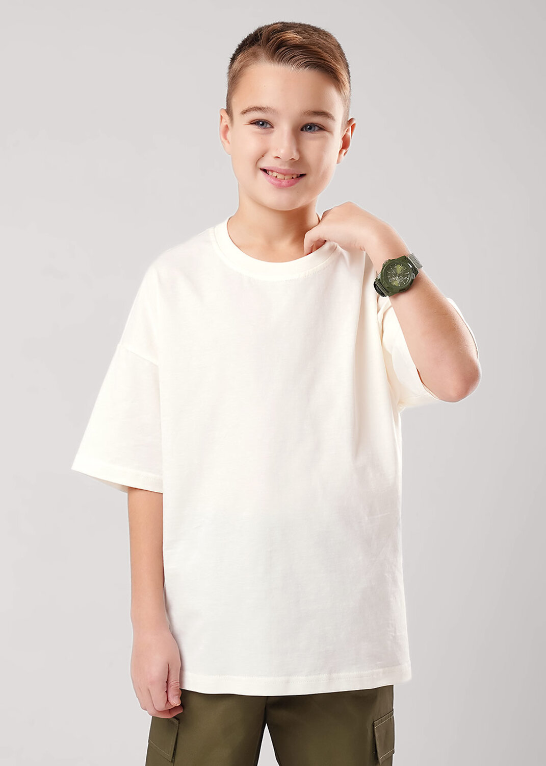 CLEVER Футболка 579063 866864кд молочный