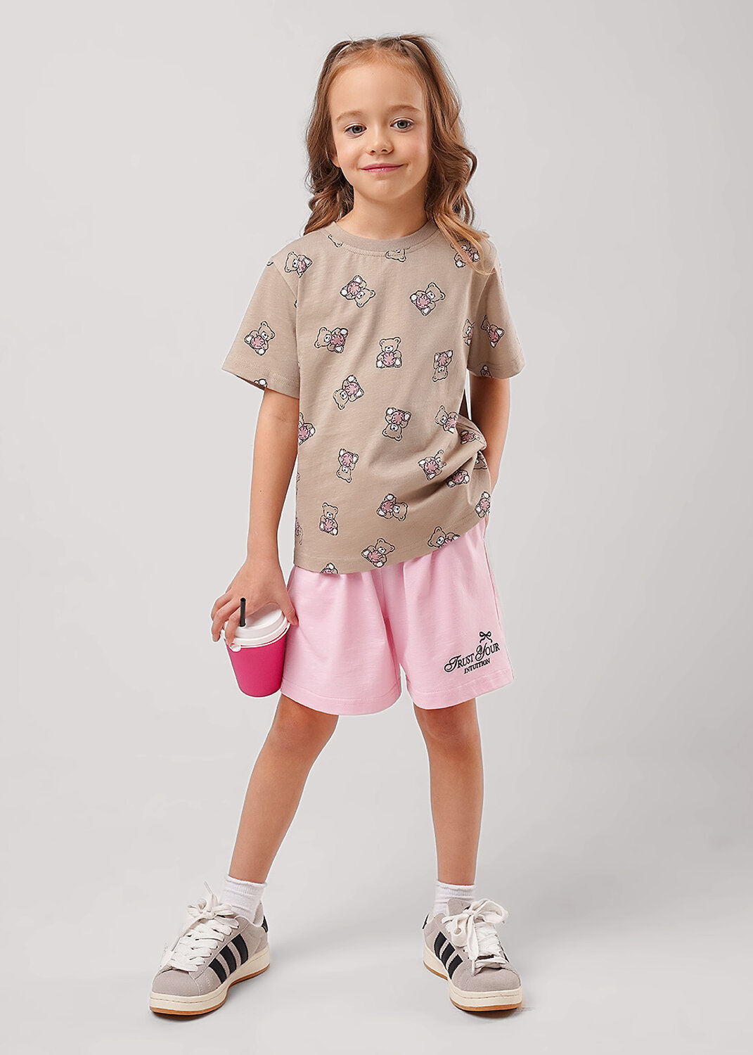 CLEVER Футболка 579069 866748кдн бежевый/чёрный