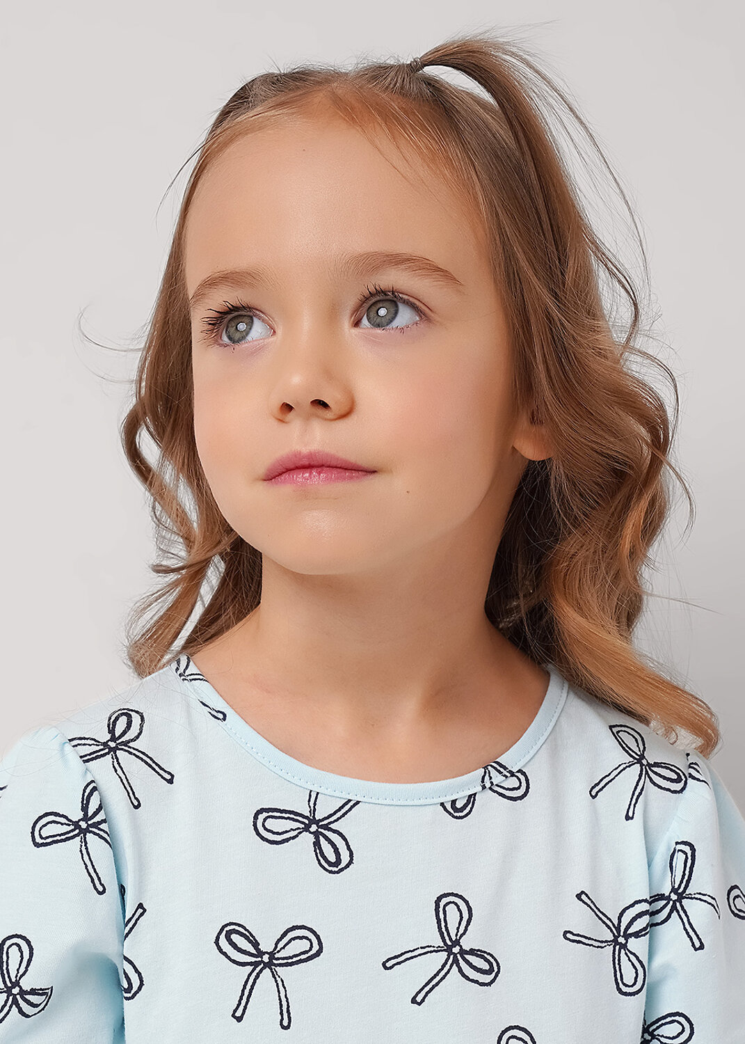 CLEVER Платье 579074 867270кдн св.голубой/т.серый