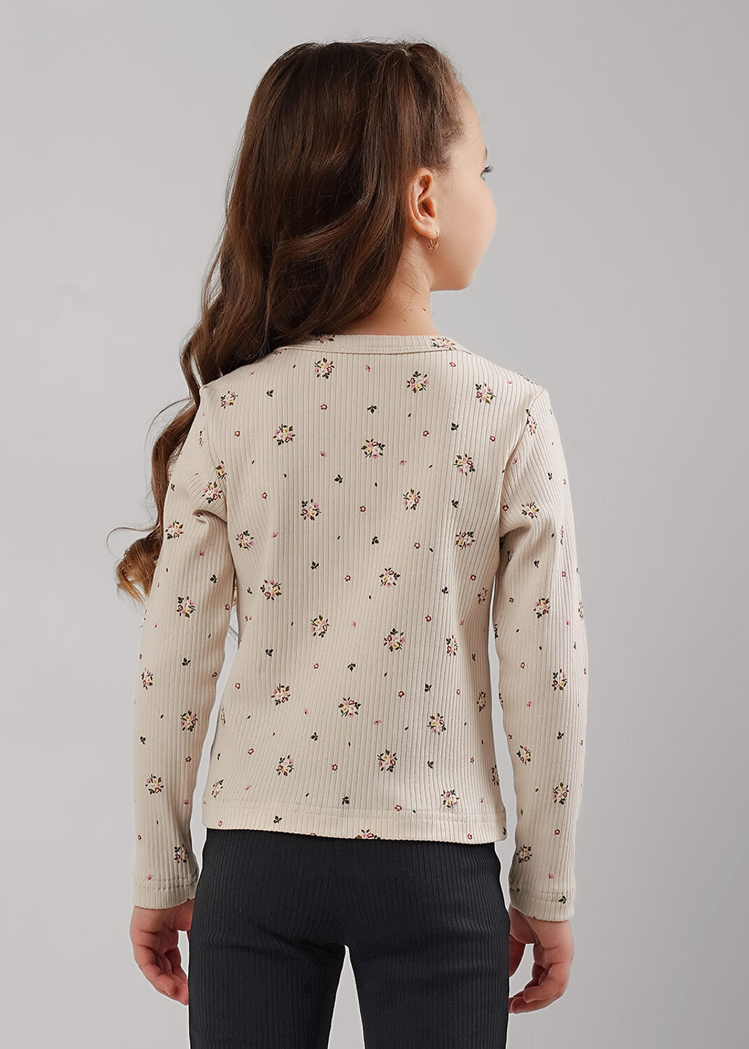 CLEVER Джемпер 579080 867267шлн бежевый/зелёный