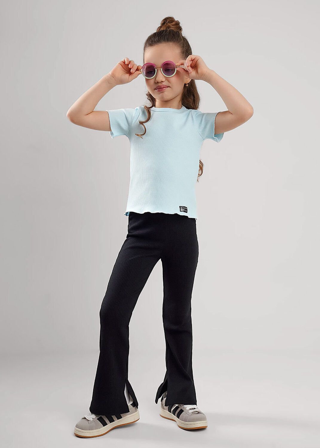 CLEVER Футболка 579082 867279шл св.голубой