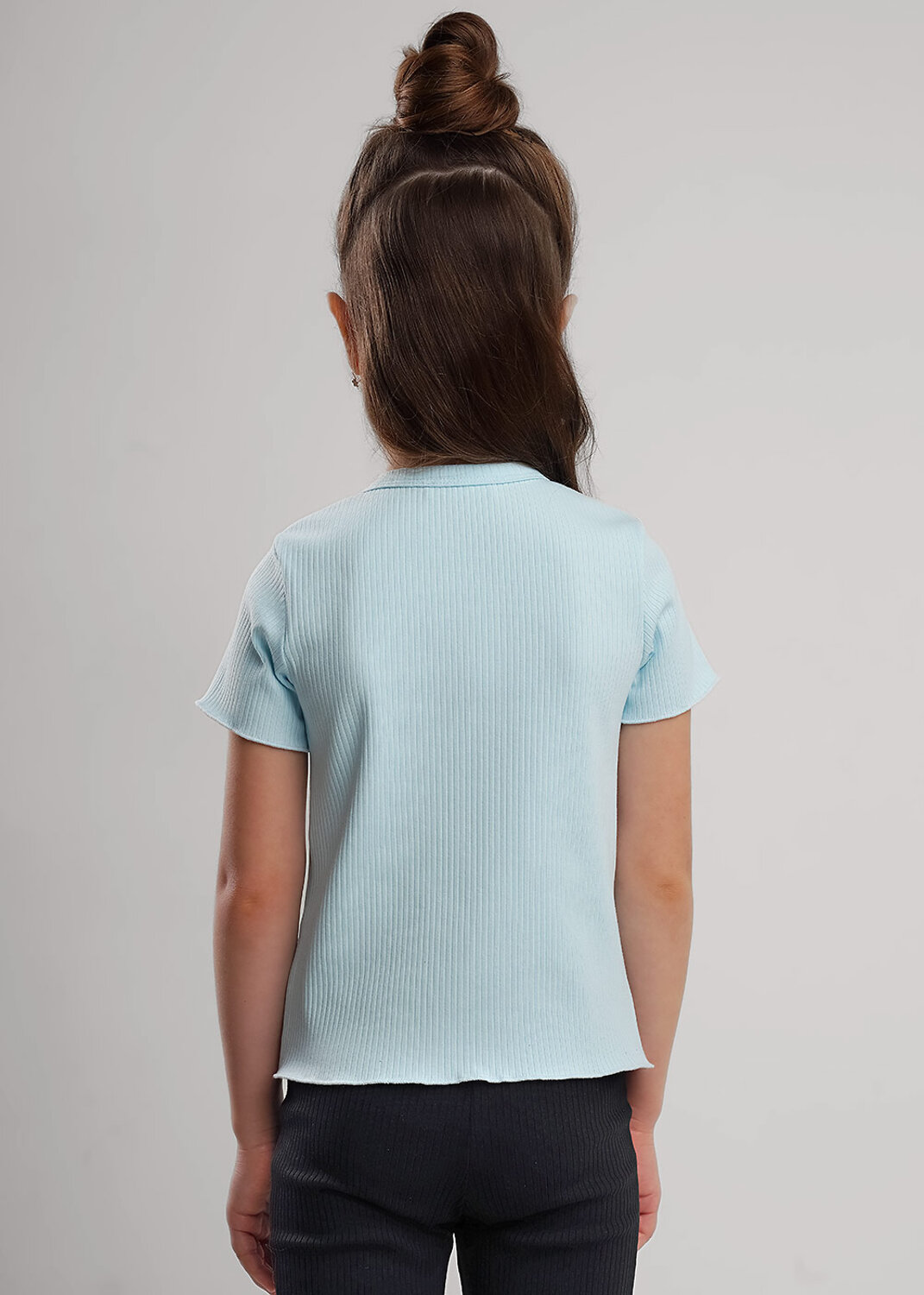 CLEVER Футболка 579082 867279шл св.голубой