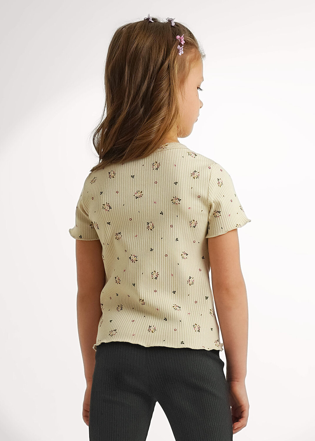 CLEVER Футболка 579086 867269шлн бежевый/зелёный