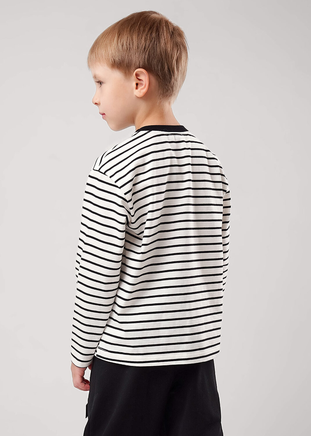 CLEVER Фуфайка 579090 867280кдн молочный/чёрный