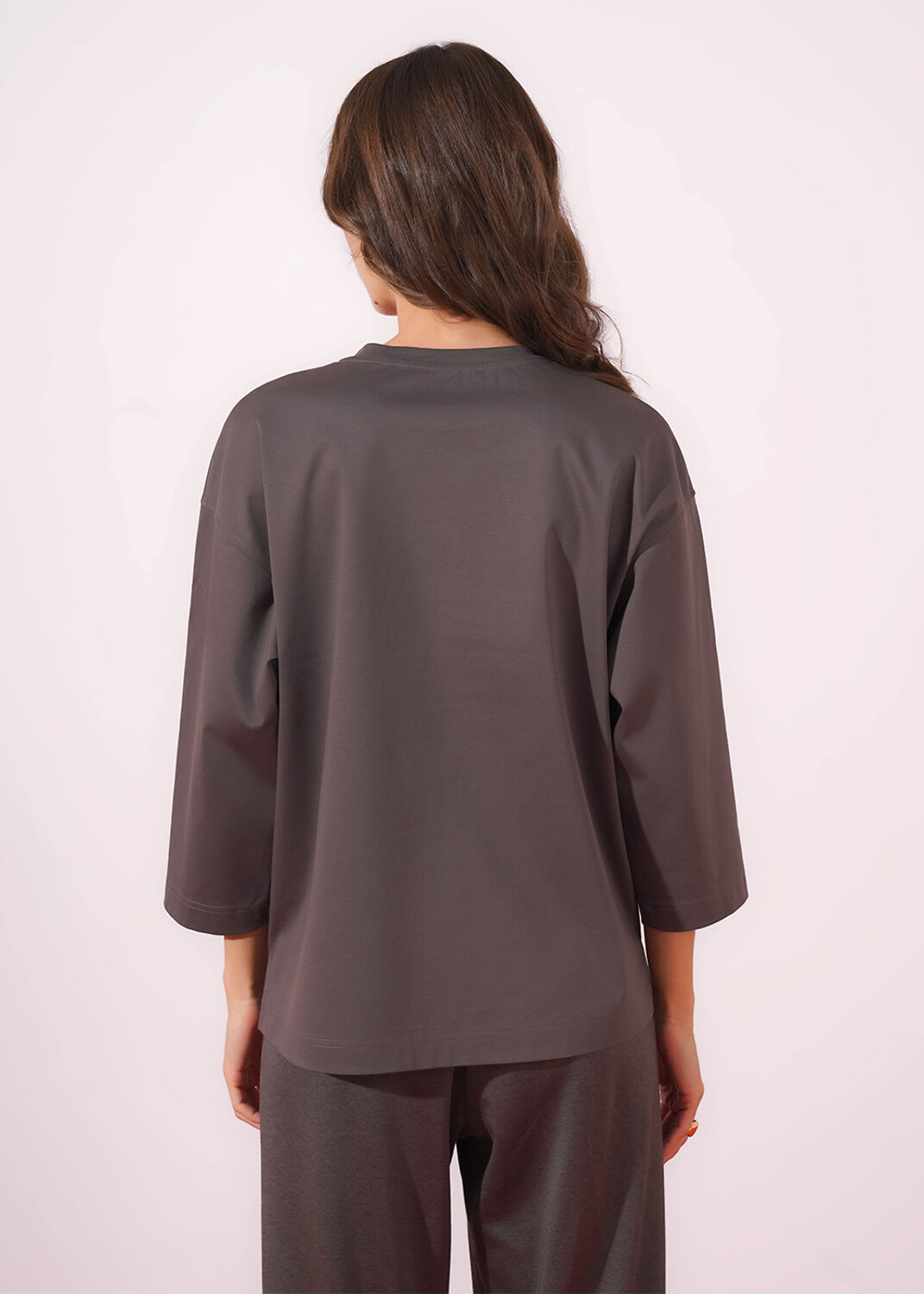 CLEVER Джемпер 579105 267081/196и_п кофейный