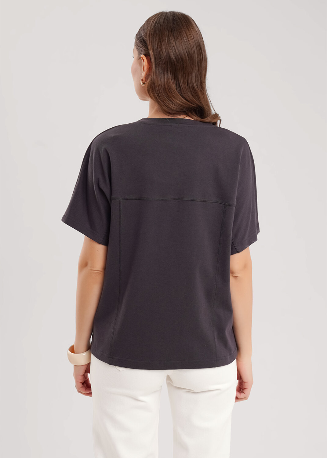 CLEVER Джемпер 579107 267088/195ли т.серый