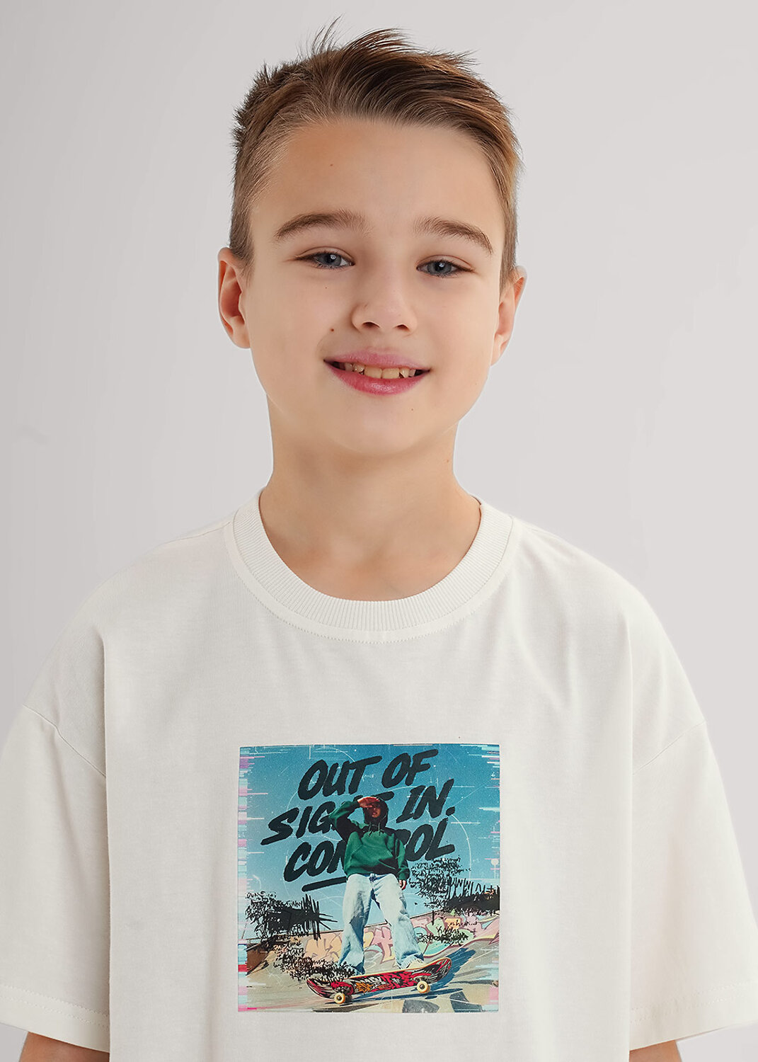 CLEVER Футболка 579113 867200/10кд_п молочный