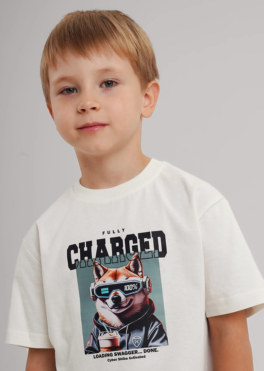 CLEVER Футболка 579114 867203/10кд_п молочный