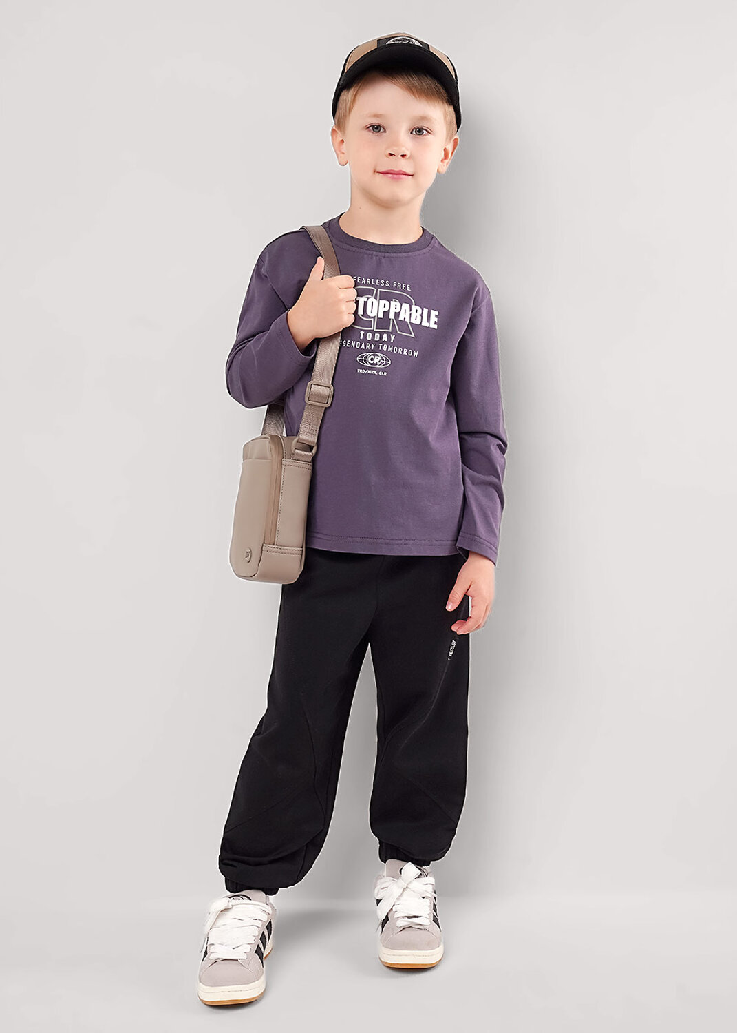 CLEVER Фуфайка 579116 866771кд_п т.серый