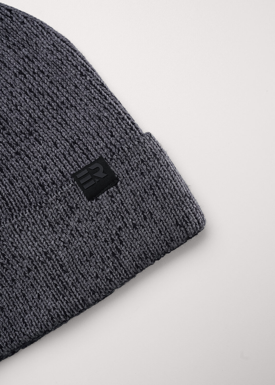 CLEVER Шапка 579150 564630вн меланж серый/чёрный