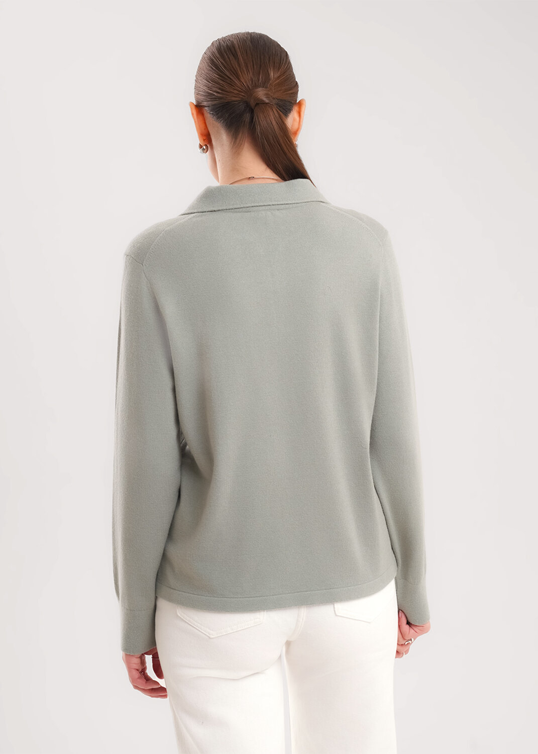 CLEVER Джемпер 579156 364627вн св.хаки