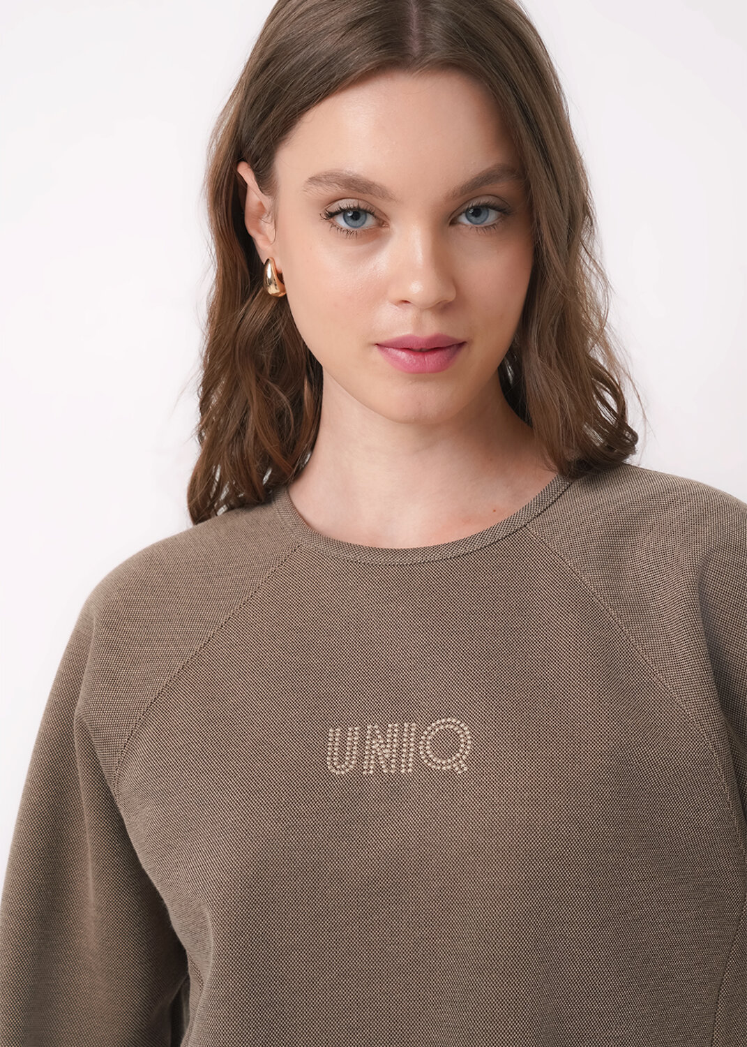 CLEVER Джемпер 579159 267103/195зэж св.коричневый/т.серый