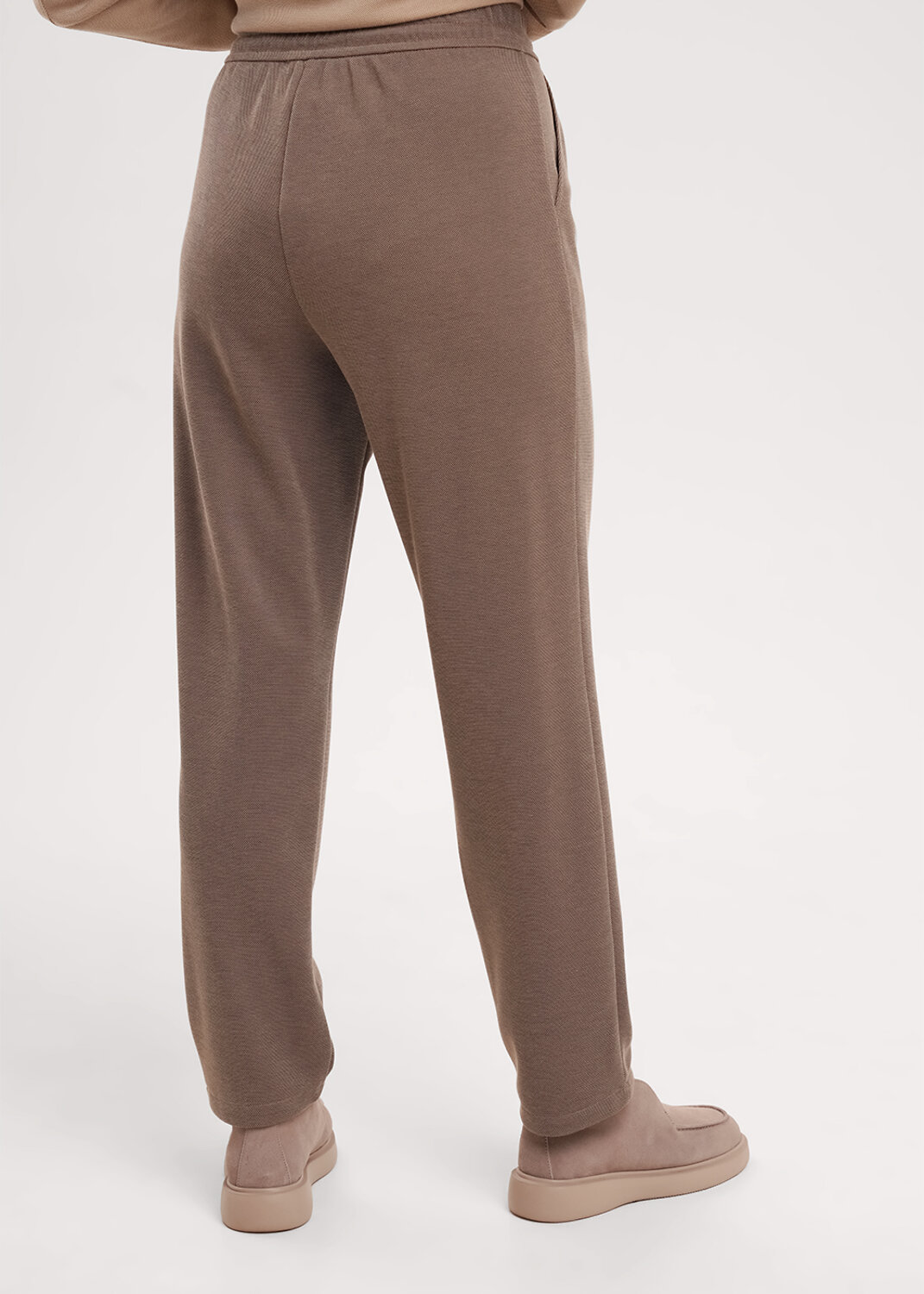 CLEVER Брюки 579160 267101/195зэж св.коричневый/т.серый