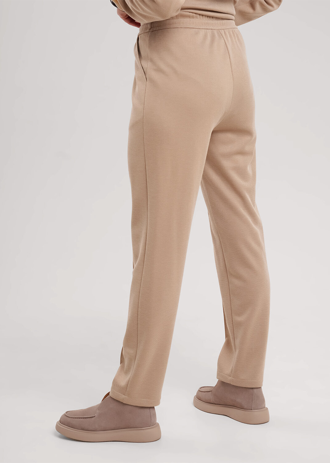 CLEVER Брюки 579161 267101/195зэж бежевый/св.коричневый