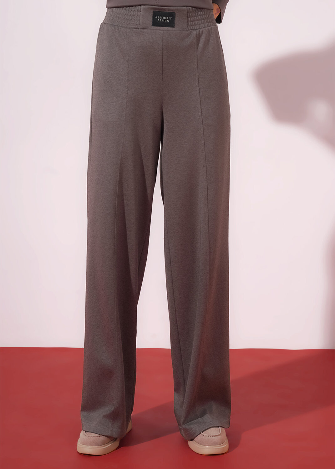 CLEVER Брюки 579162 267099/196д кофейный/т.серый