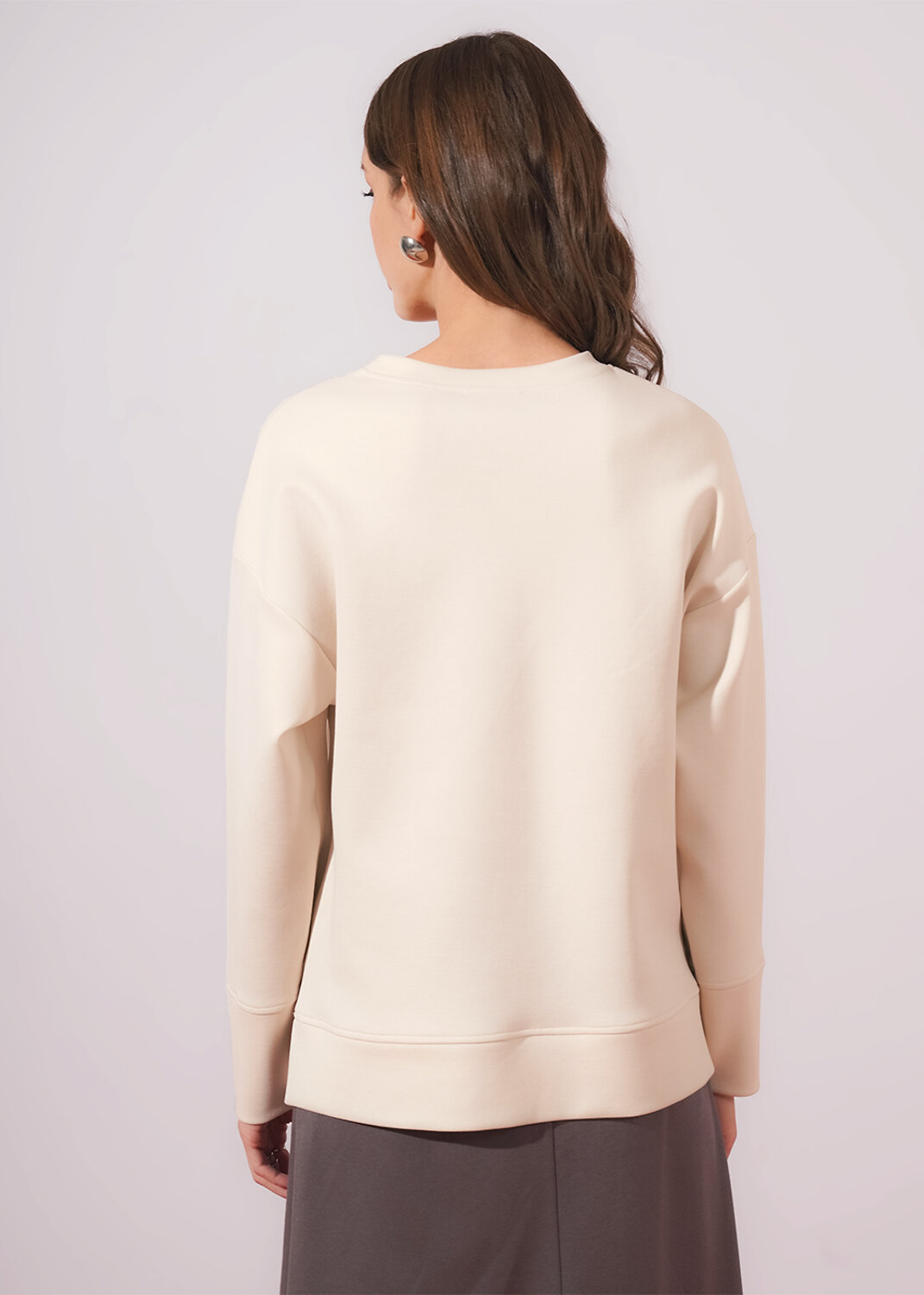 CLEVER Джемпер 579164 267098/196д молочный