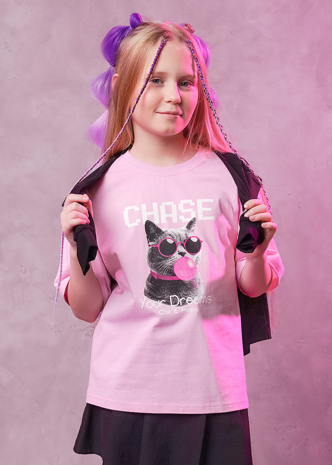 CLEVER Футболка 579168 866885/11кд_п розовый