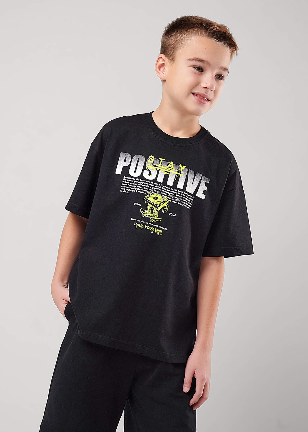 CLEVER Футболка 579172 865756кд_п чёрный