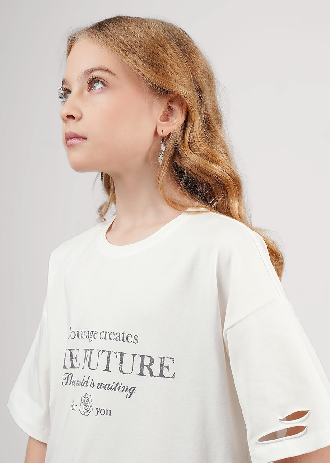 CLEVER Футболка 579174 866890/11г_п молочный