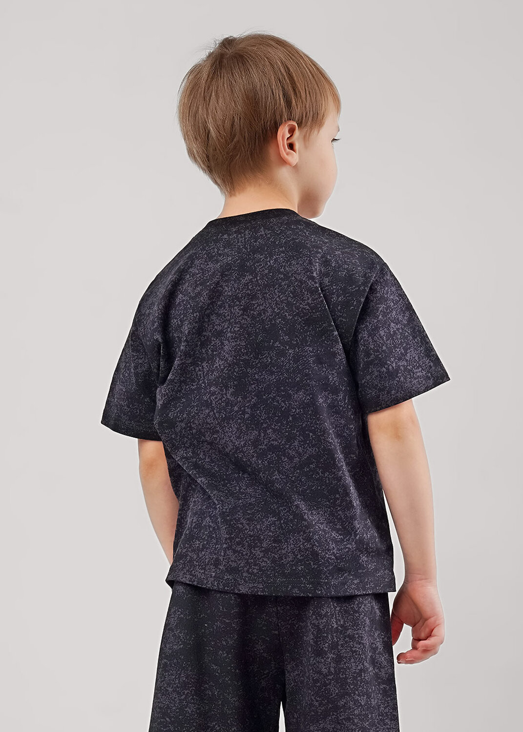 CLEVER Футболка 579183 865769/10кдн_п1 т.серый/чёрный