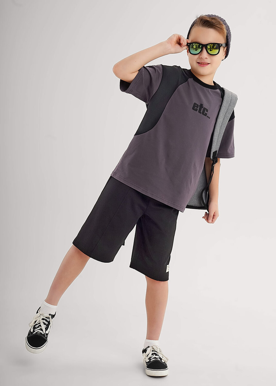 CLEVER Футболка 579186 867291/10кд_п т.серый