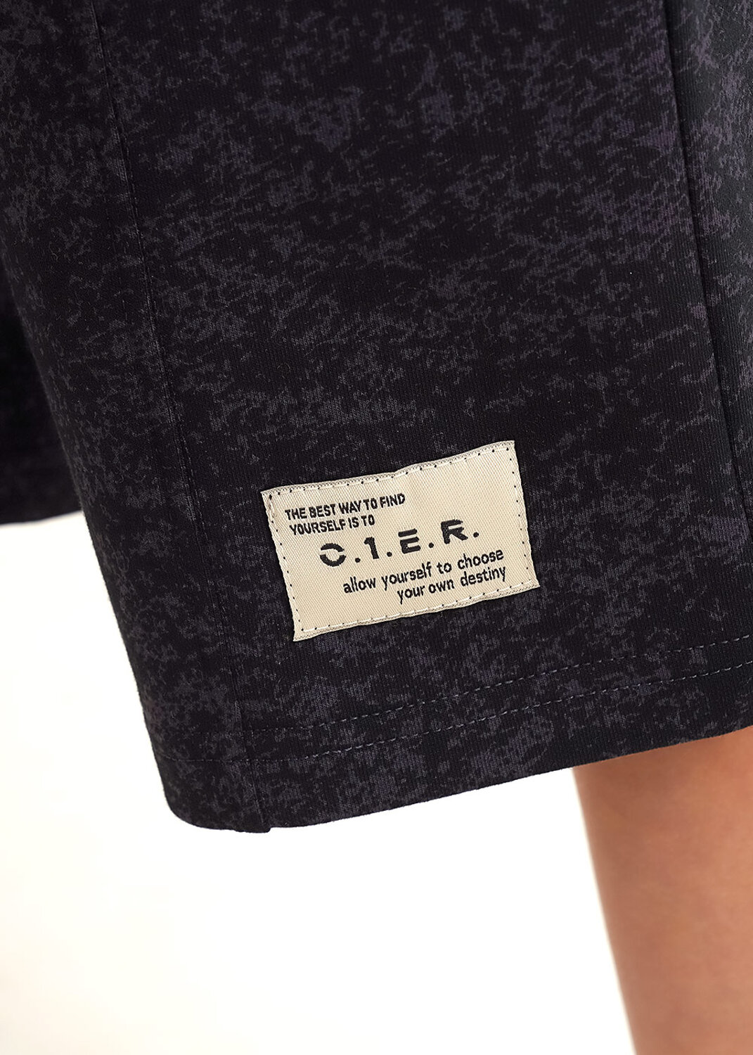 CLEVER Шорты 579191 867275/10ун т.серый/чёрный