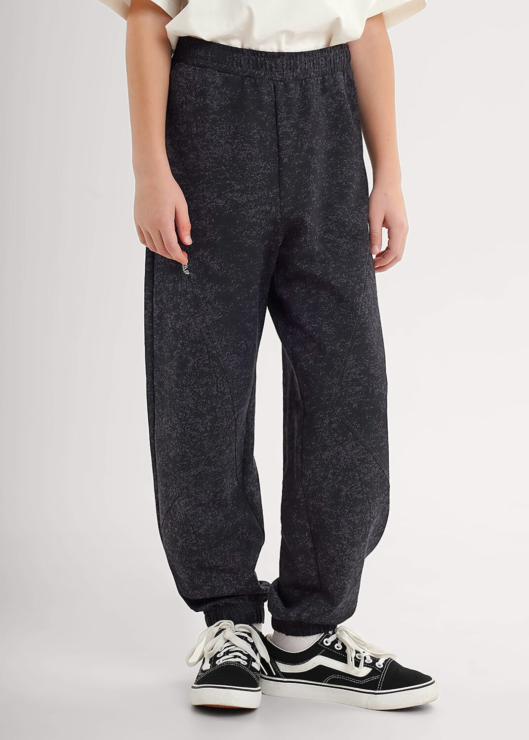 CLEVER Брюки 579196 867297/10ун т.серый/чёрный