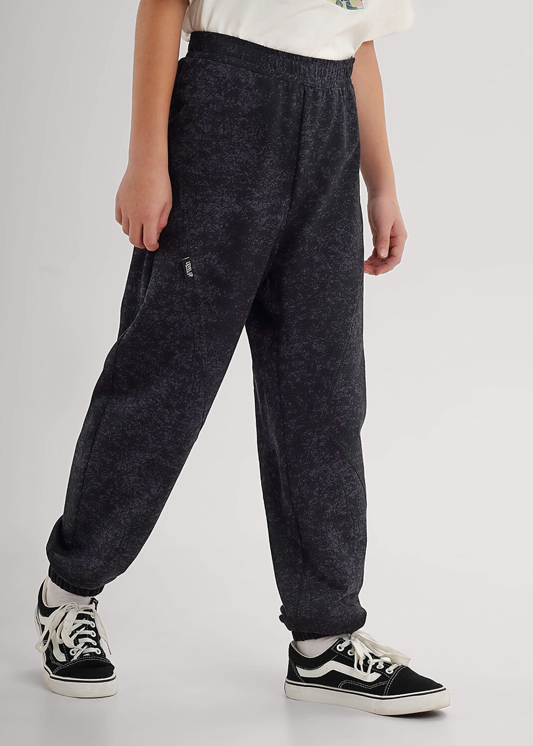 CLEVER Брюки 579196 867297/10ун т.серый/чёрный