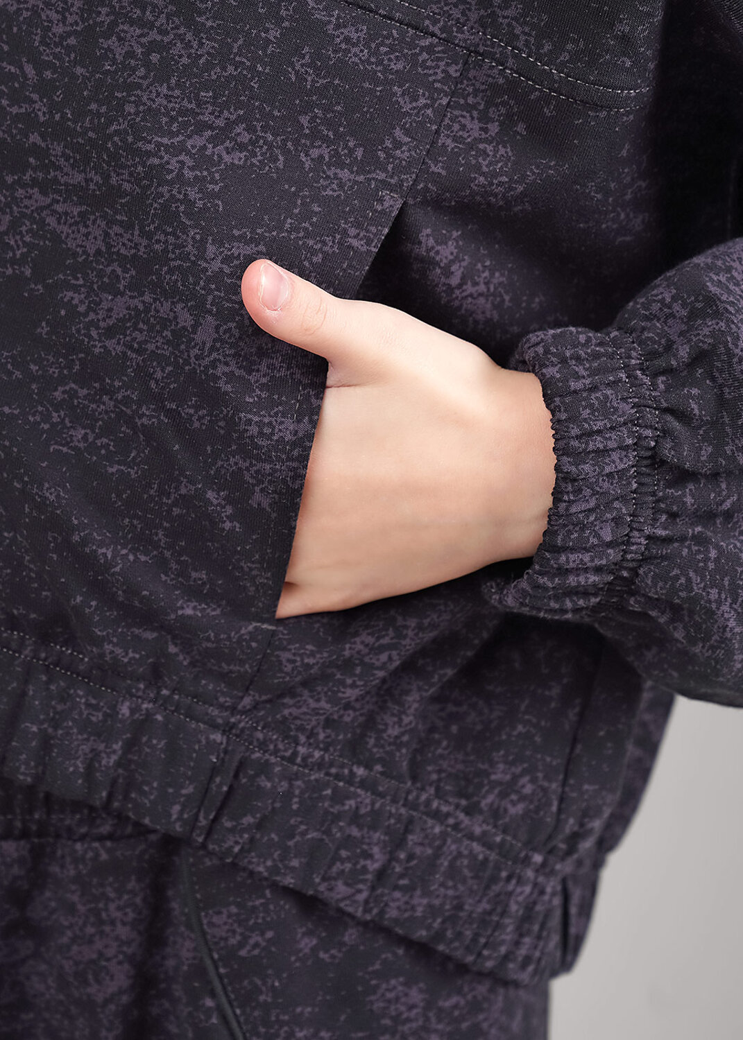 CLEVER Куртка 579197 867306/11ун т.серый/чёрный