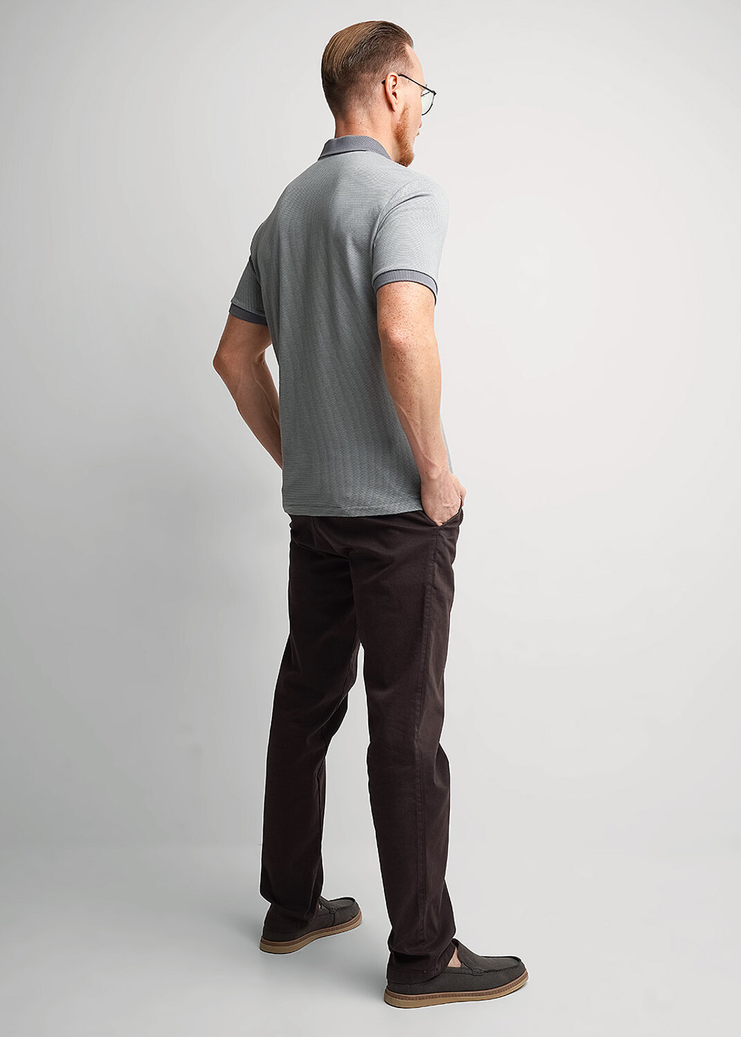 CLEVER Джемпер 579208 562655/04кжн maxi серый/белый