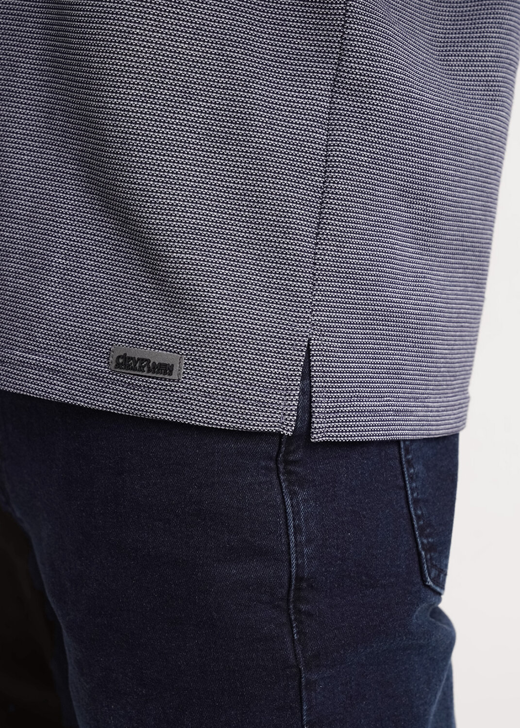 CLEVER Джемпер 579210 562656/04кжн т.синий/белый