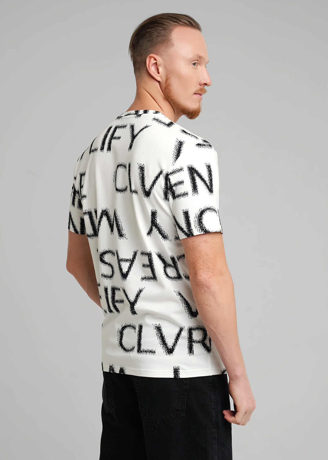 CLEVER Футболка 579213 562404/05гн белый/чёрный