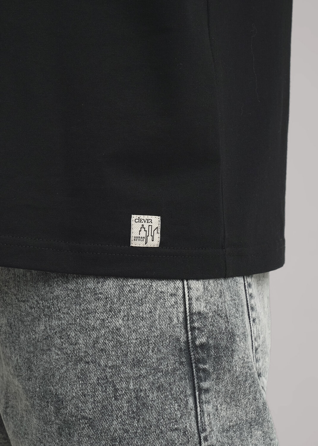 CLEVER Футболка 579217 562650/05кк_п чёрный