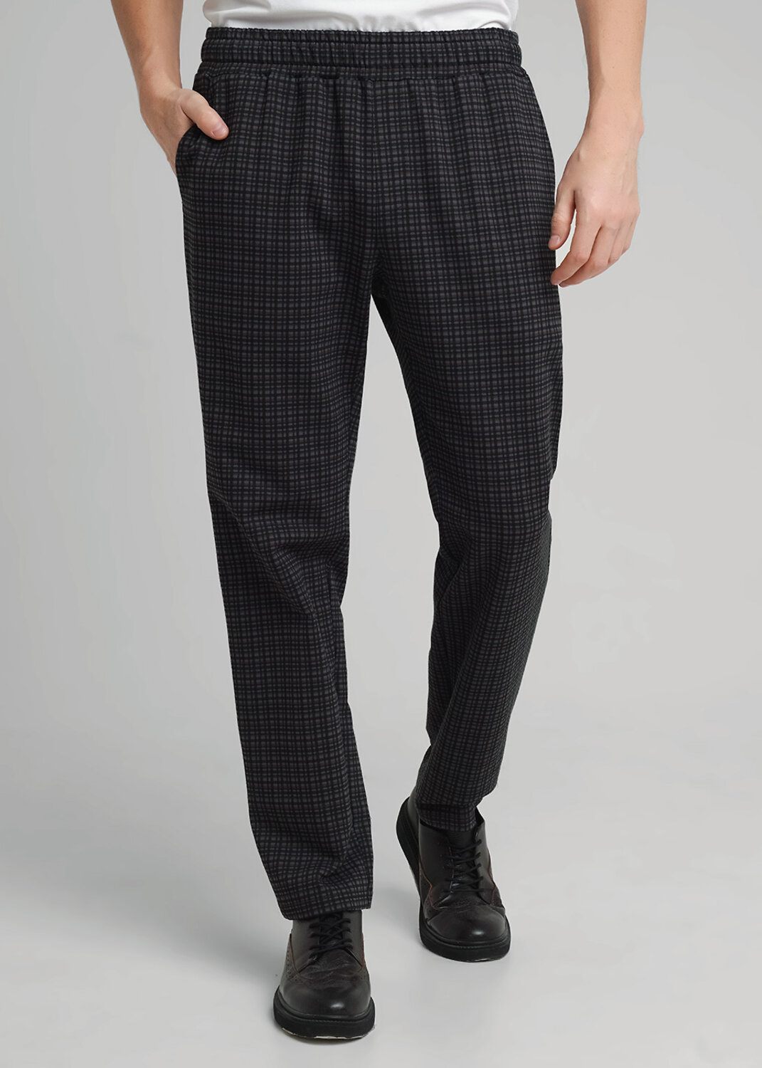 CLEVER Брюки 579220 562309/05ан т.серый/т.коричневый