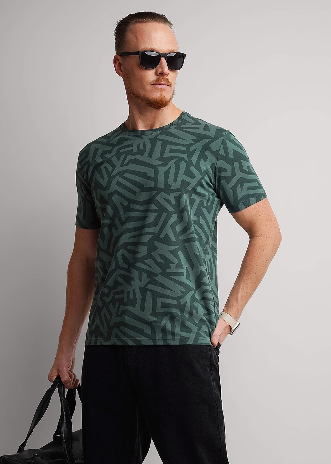 CLEVER Футболка 579232 561982/03гн зелёный/т.зелёный