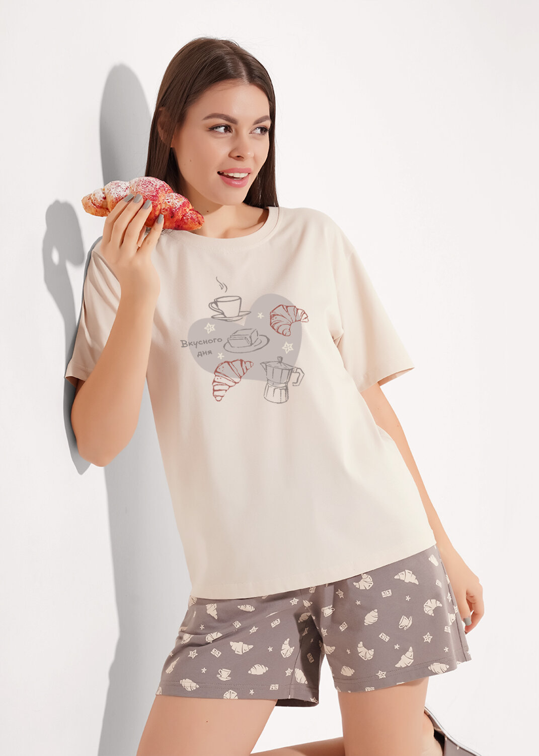 CLEVER Набор 579235 LP26-1211/1 св.бежевый/кофейный