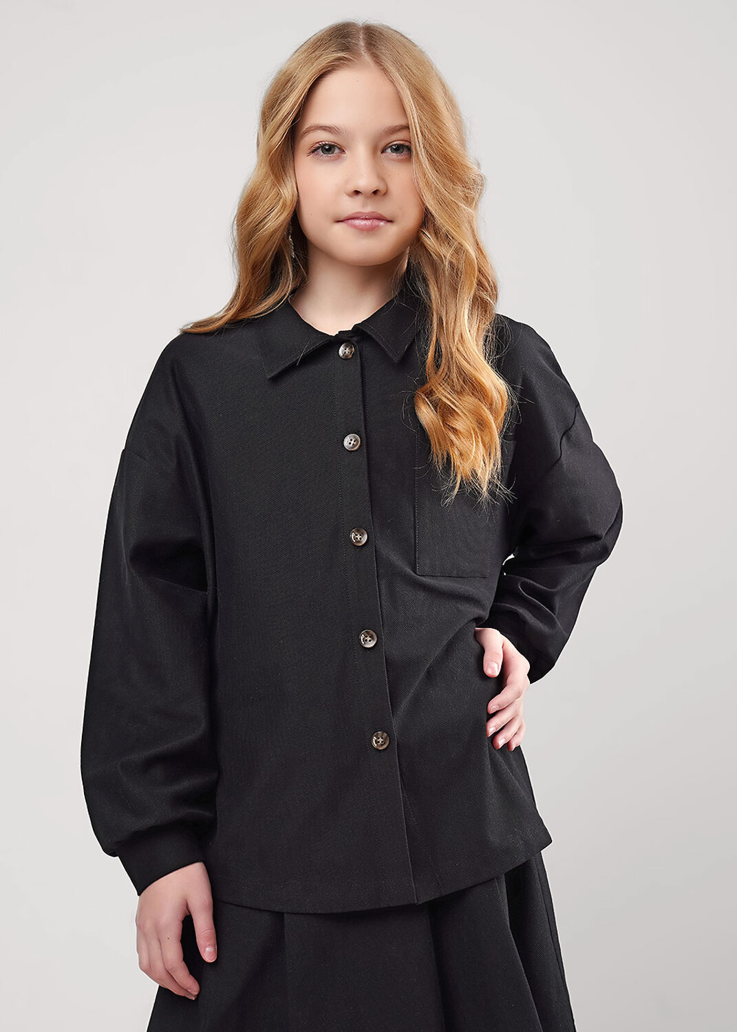 CLEVER Блузка 579243 863268/11д чёрный