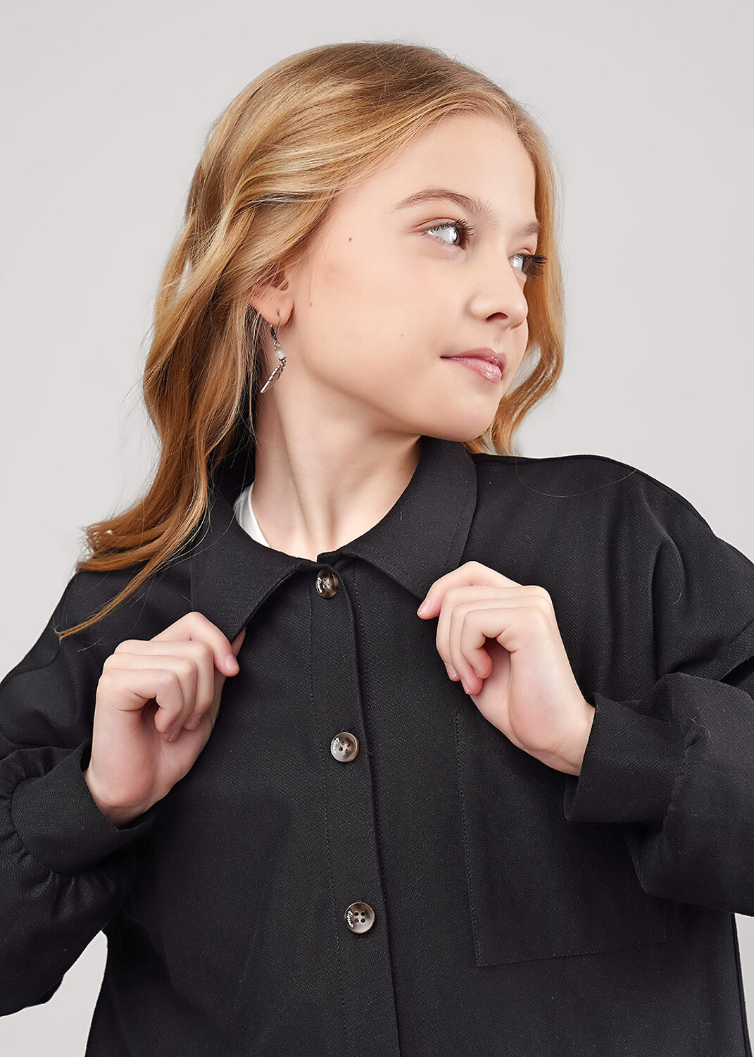 CLEVER Блузка 579243 863268/11д чёрный