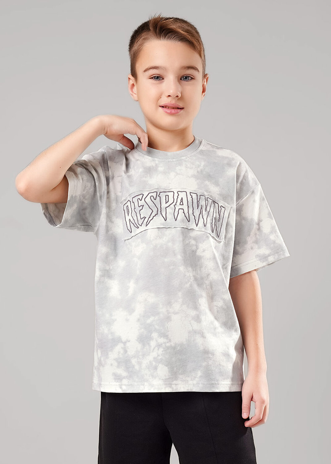 CLEVER Футболка 579261 867310/10кдн_п св.серый/серый