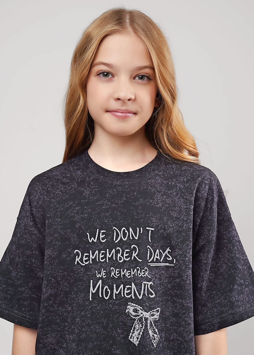 CLEVER Футболка 579263 866885/11кдн_п т.серый/чёрный