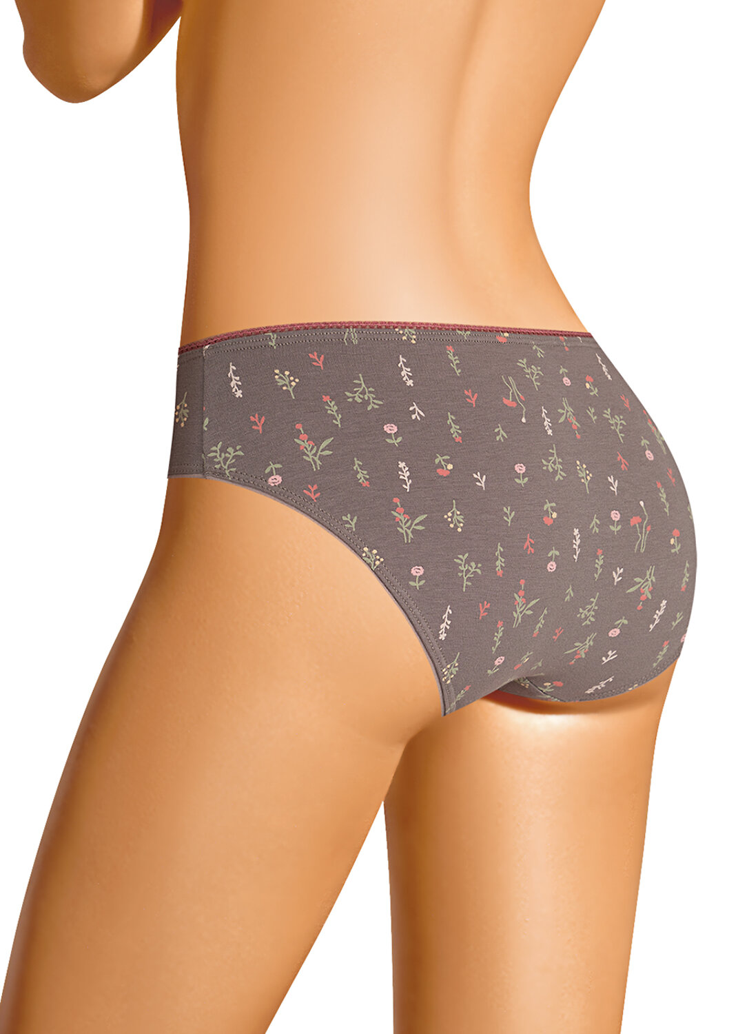 CLEVER Трусы 579270 B1211/1 кофейный/св.бежевый